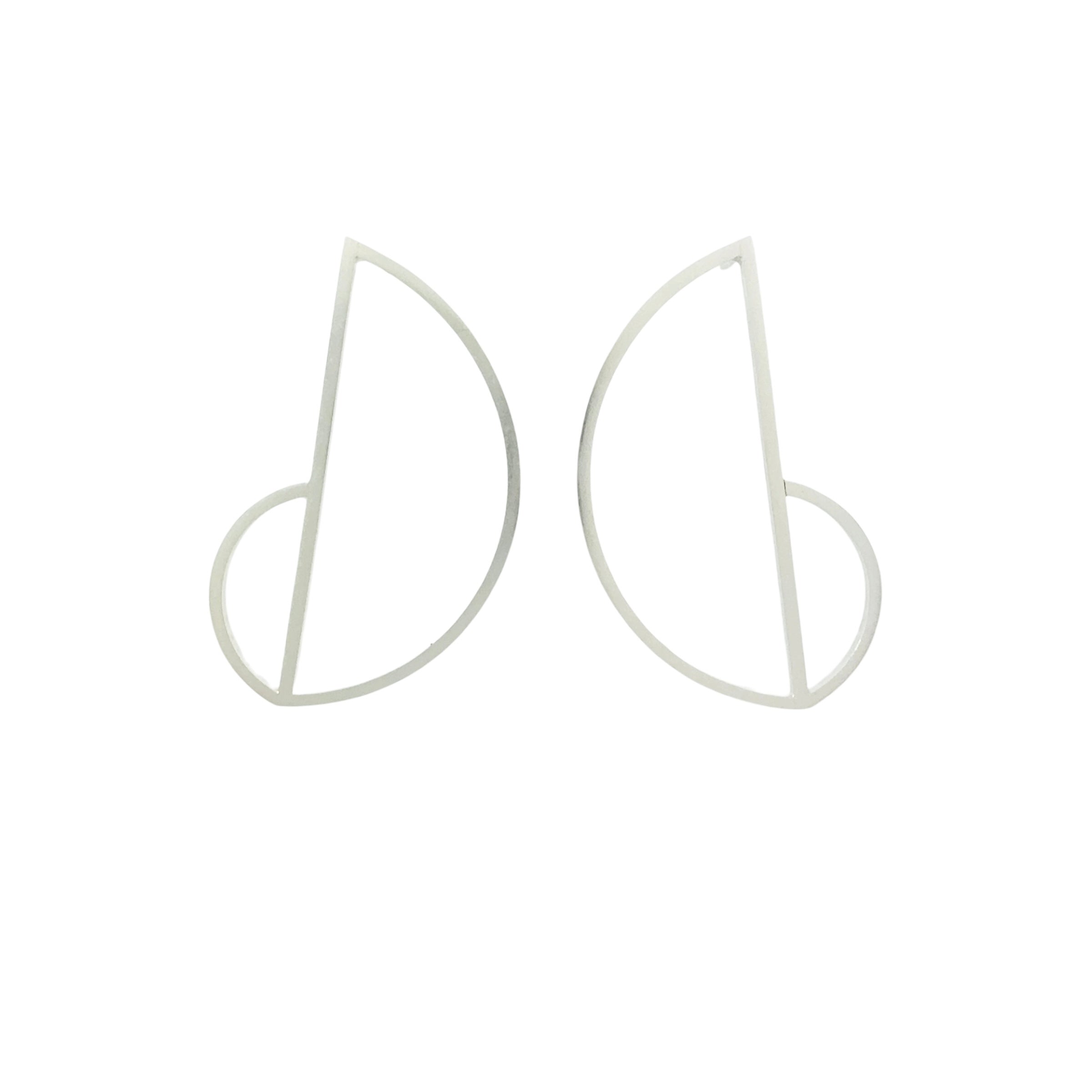 Outlines Large Earrings - Jo Hawley