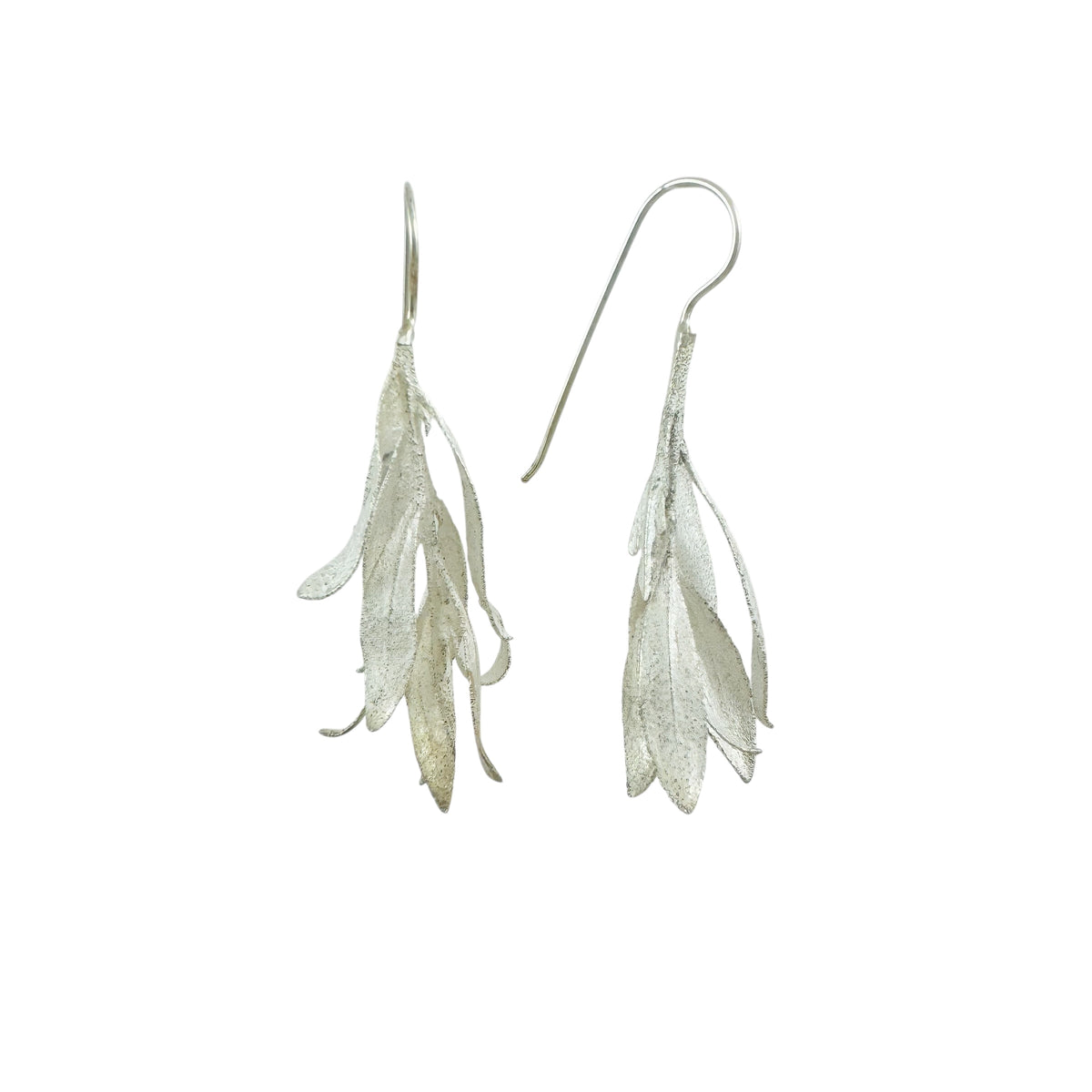 Silver Bush Earrings - Anja Jagsch