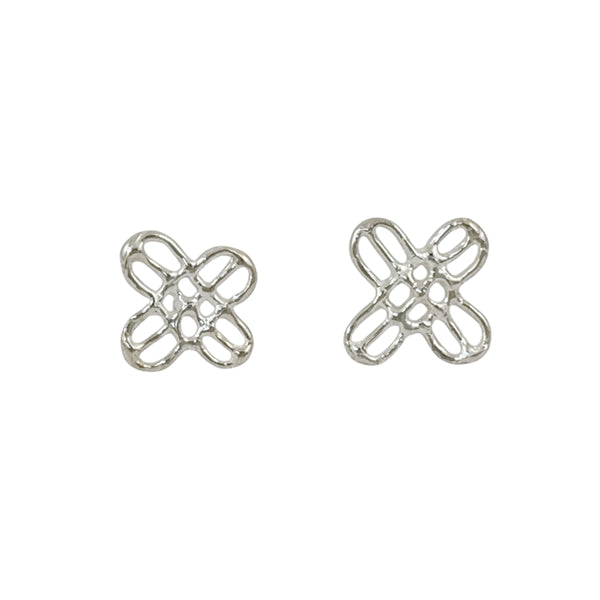 Wallflower Silver Studs - Anna Vlahos