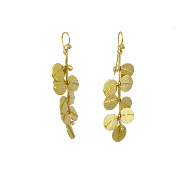 Golden Kowhai in the Wind Earrings - Cynthia Nge