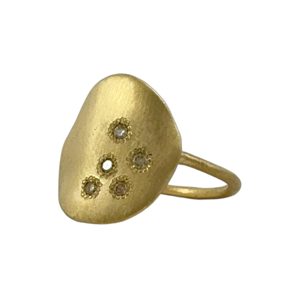 Neru Yellow Gold Ring - Kaoru Rogers