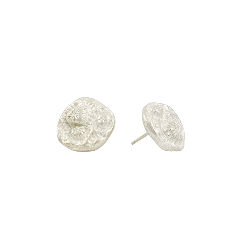 Beachcomber 'Coral Imprint' Studs - Melinda Young