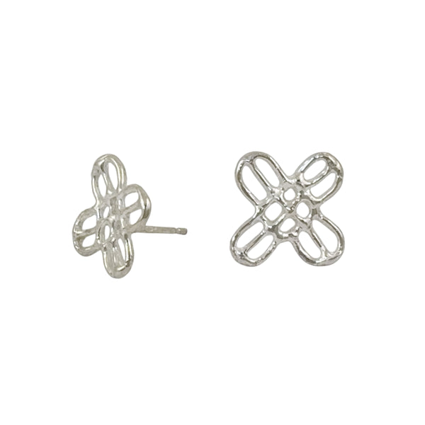 Wallflower Silver Studs - Anna Vlahos