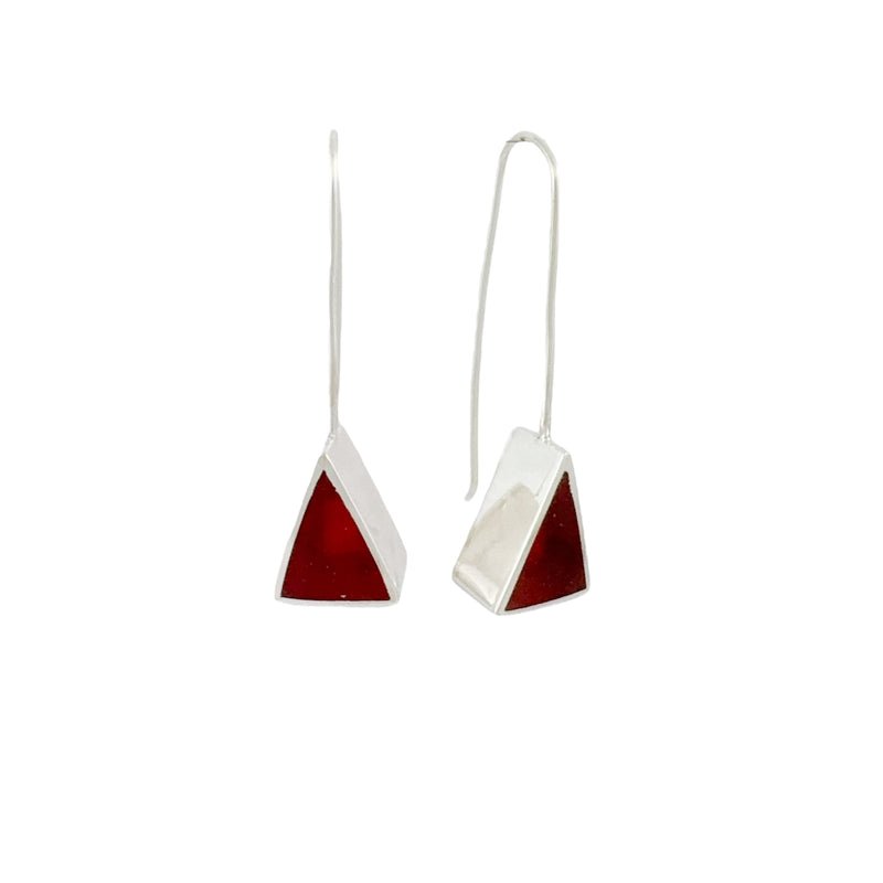 Long Triangle Hooks - Christine Battocchio