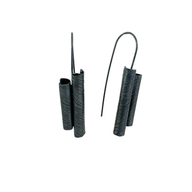 Snowgum Oxidised Earrings - Sarah Bourke