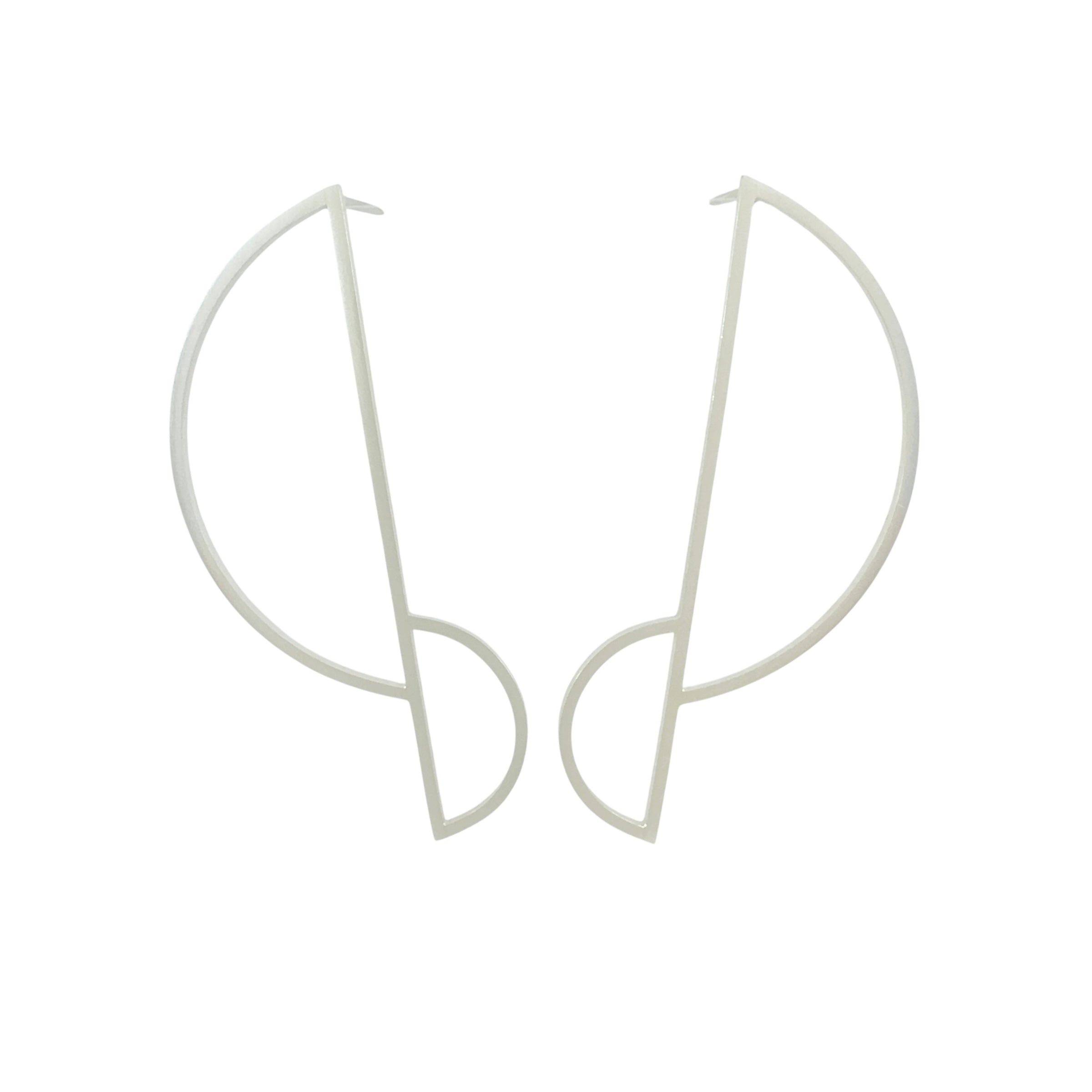 Outlines #3 Earrings - Jo Hawley