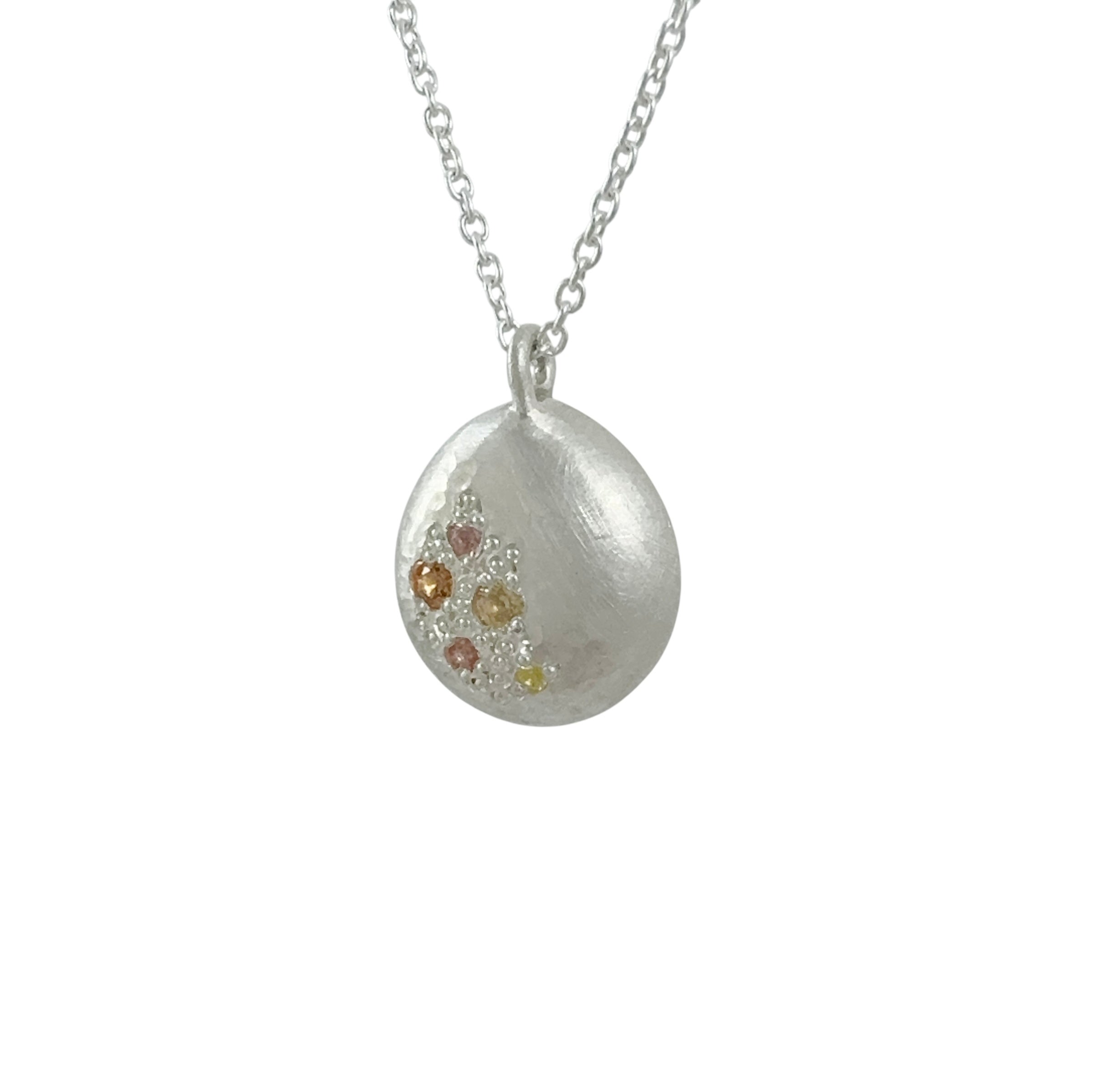 Sunrise Glimmer Pendant Necklace -  Katheryn Leopoldseder