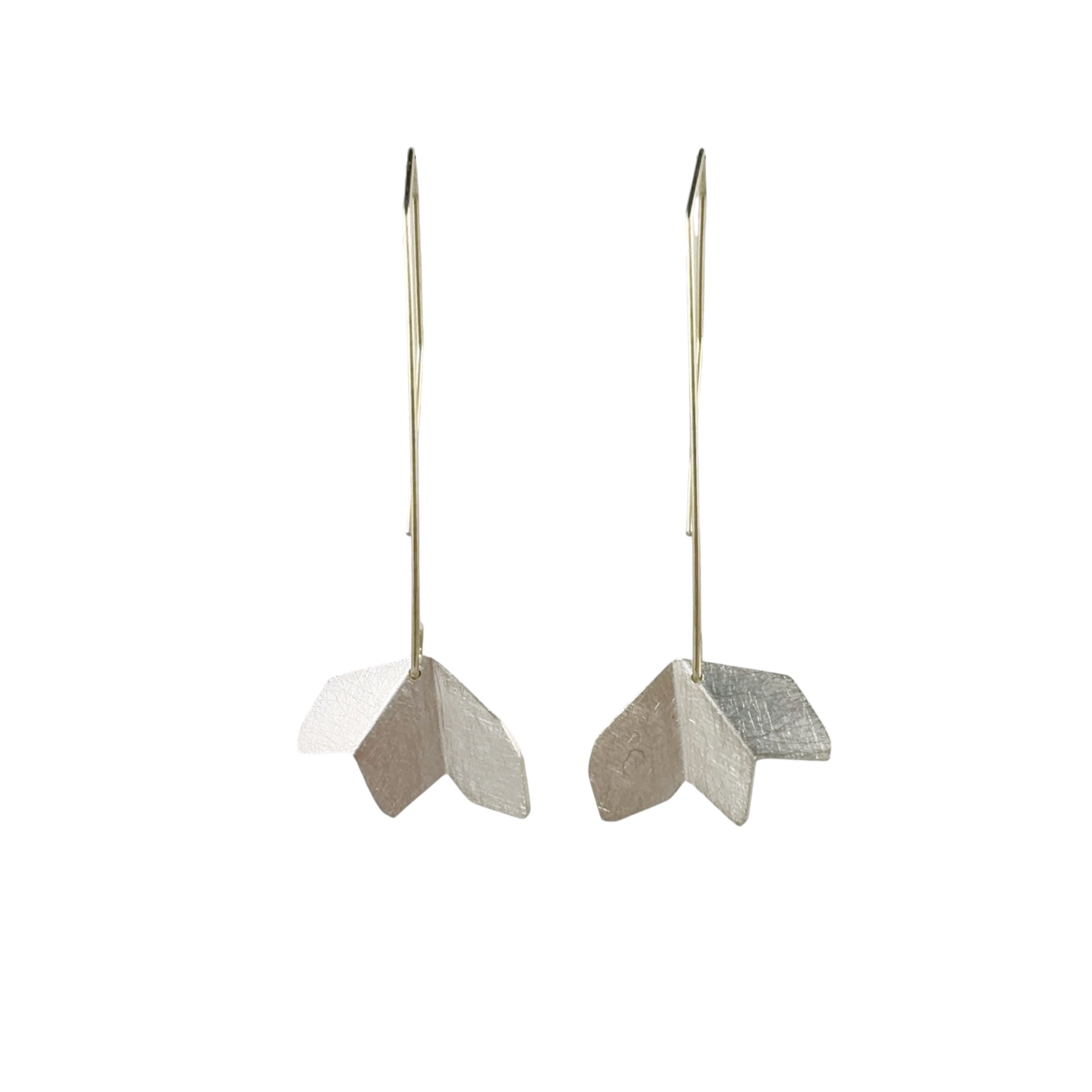 Butterfly Earrings in Silver - Ananda Ungphakorn
