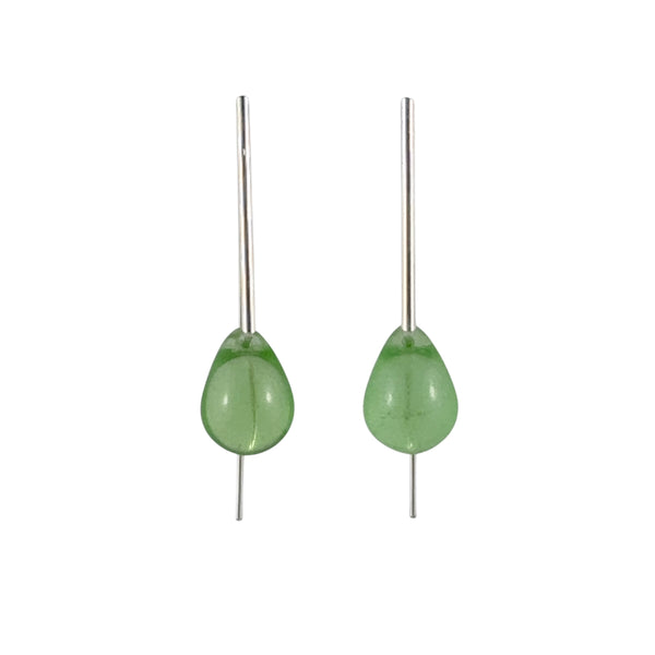 Agatha Light Green Earrings - Lisa Jose