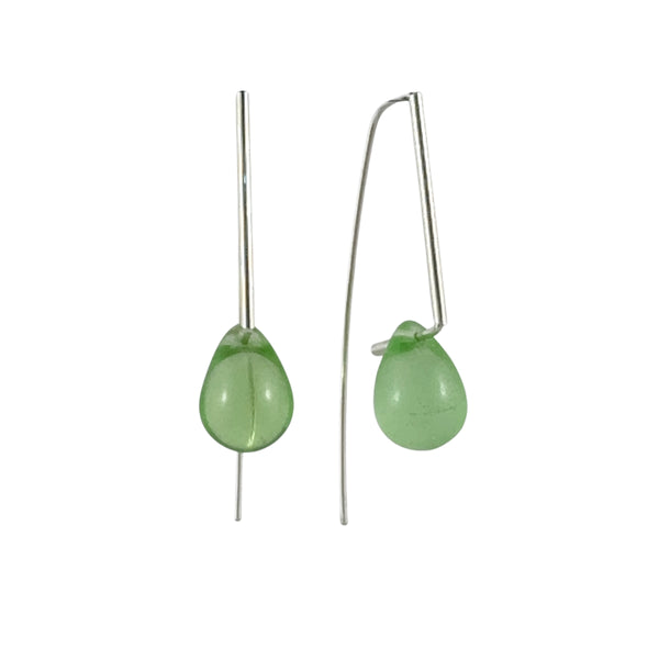 Agatha Light Green Earrings - Lisa Jose