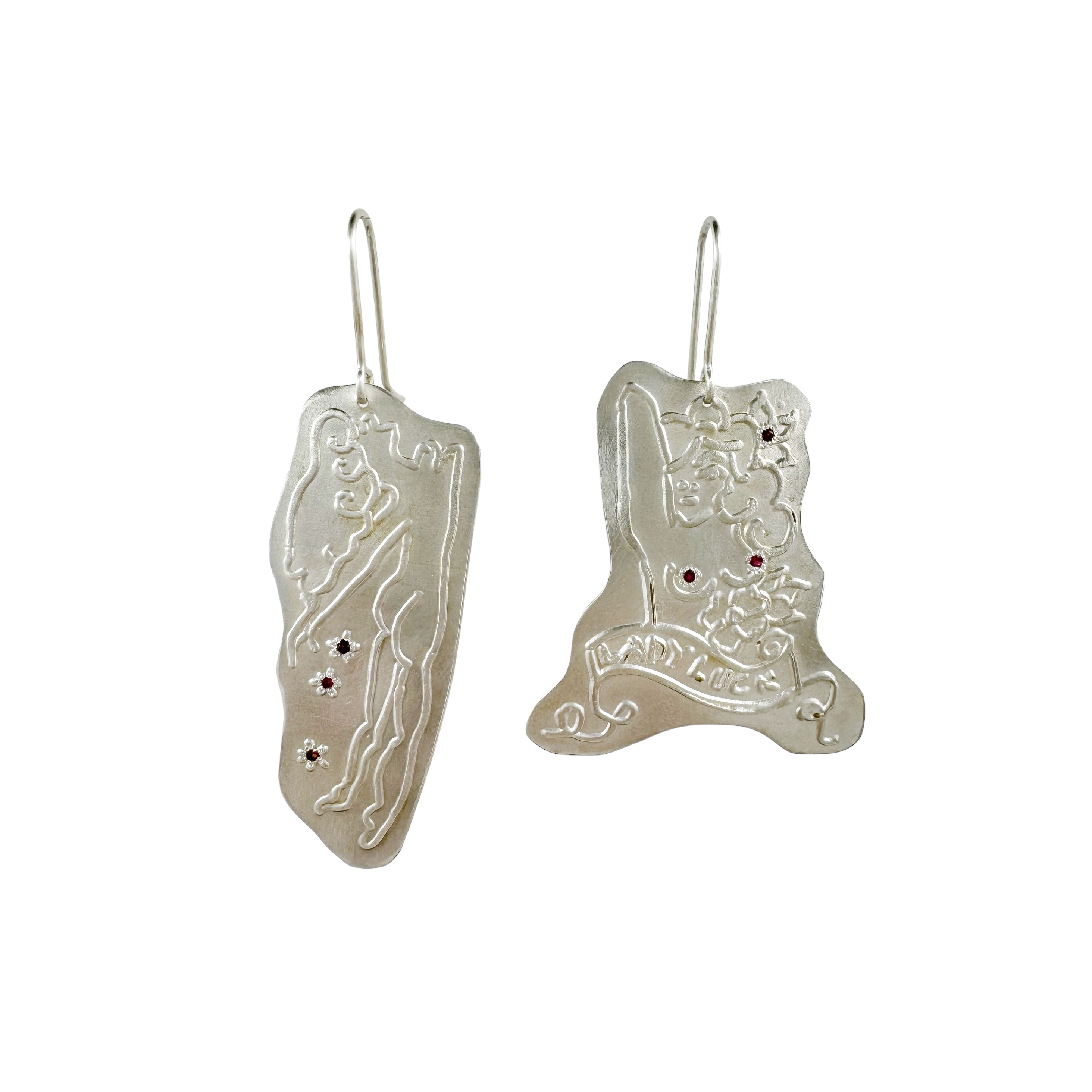 Lady Luck Earrings - Milly Thomas