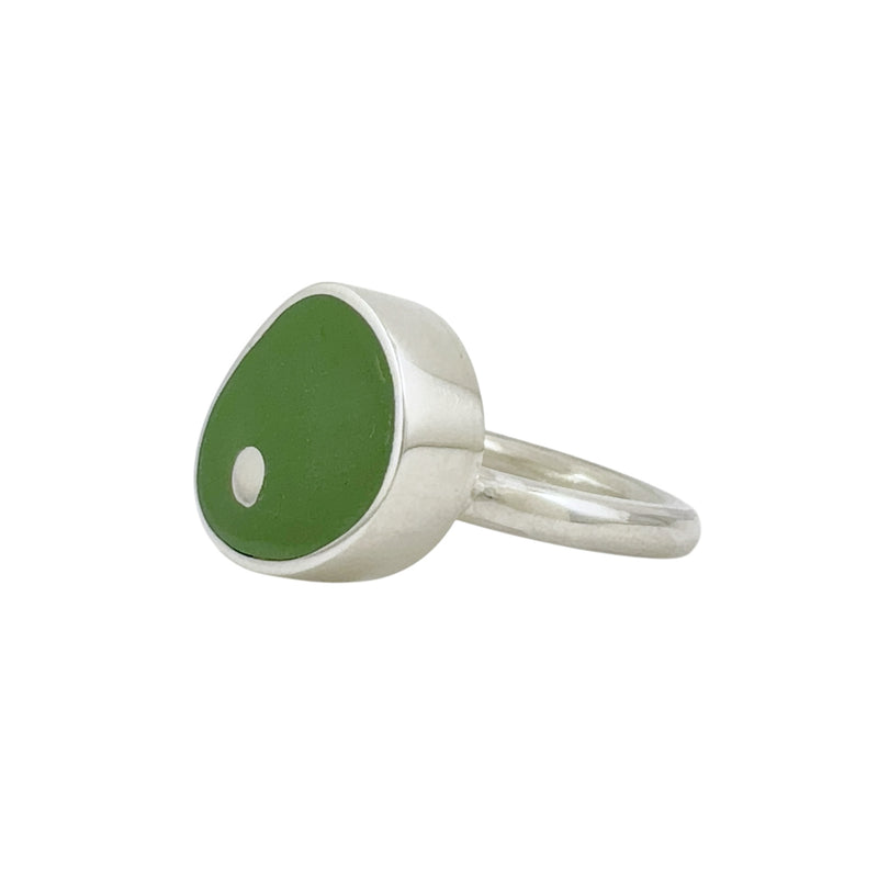 Olive Dot Ring - Christine Battocchio