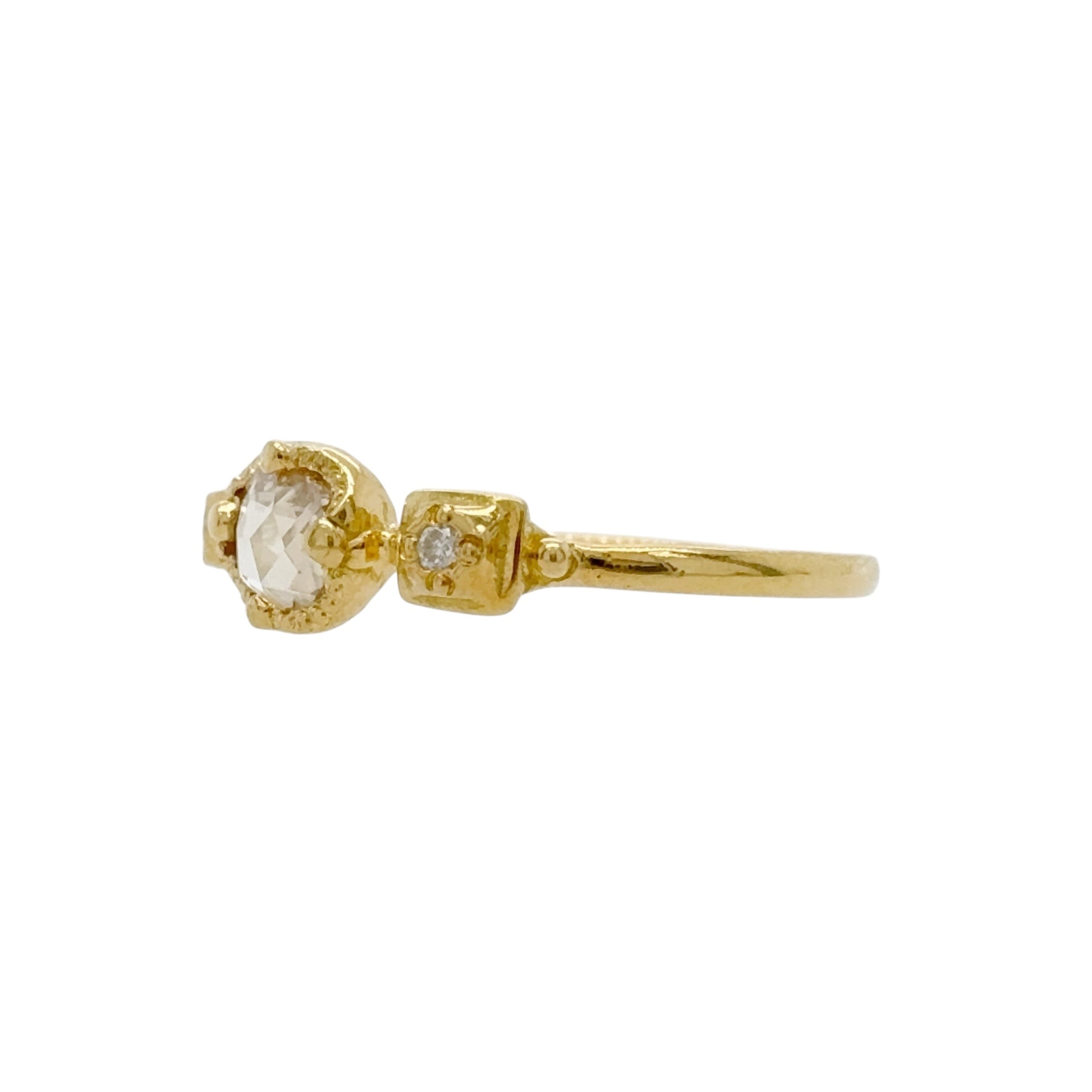 Oval Diamond Ring - Rusty Thought