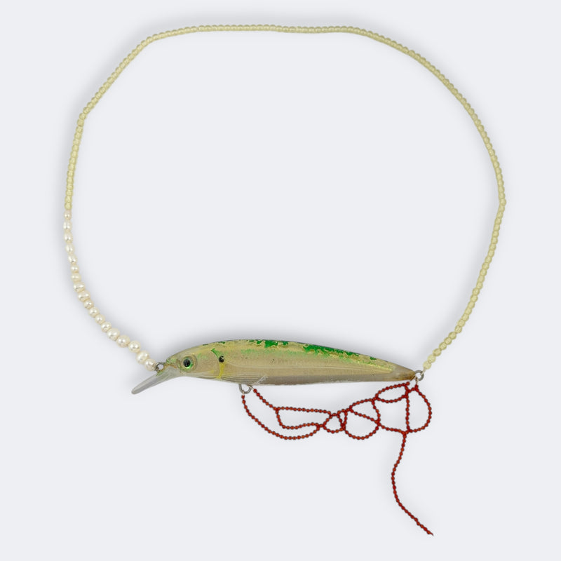 Golden Ocean Swimmer Necklace - Melinda Young
