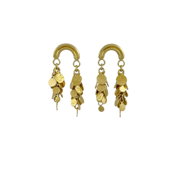 Sun Shower Gold Earrings - Virginia Sprague