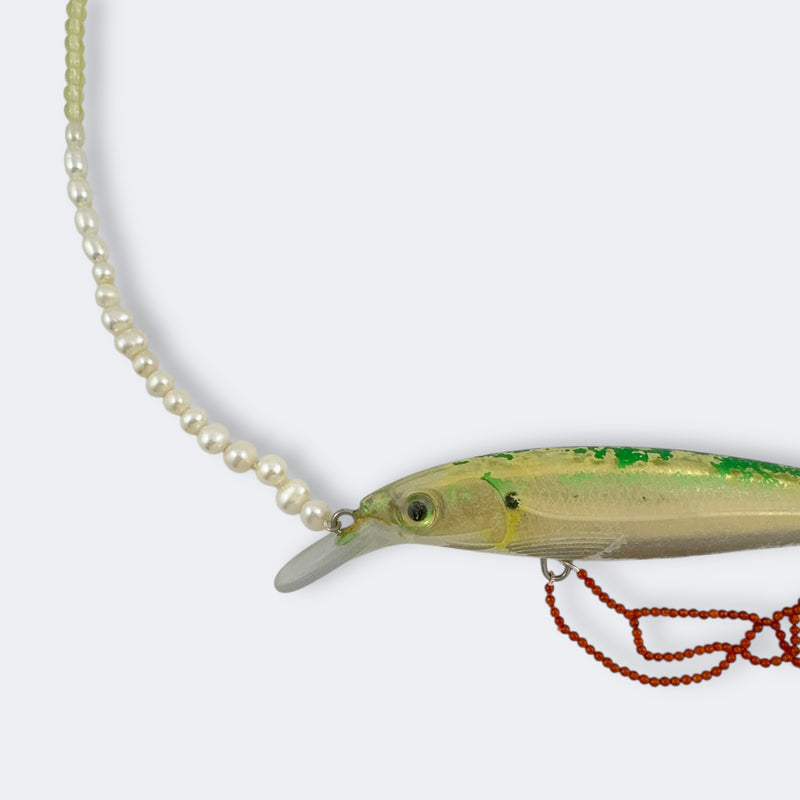 Golden Ocean Swimmer Necklace - Melinda Young