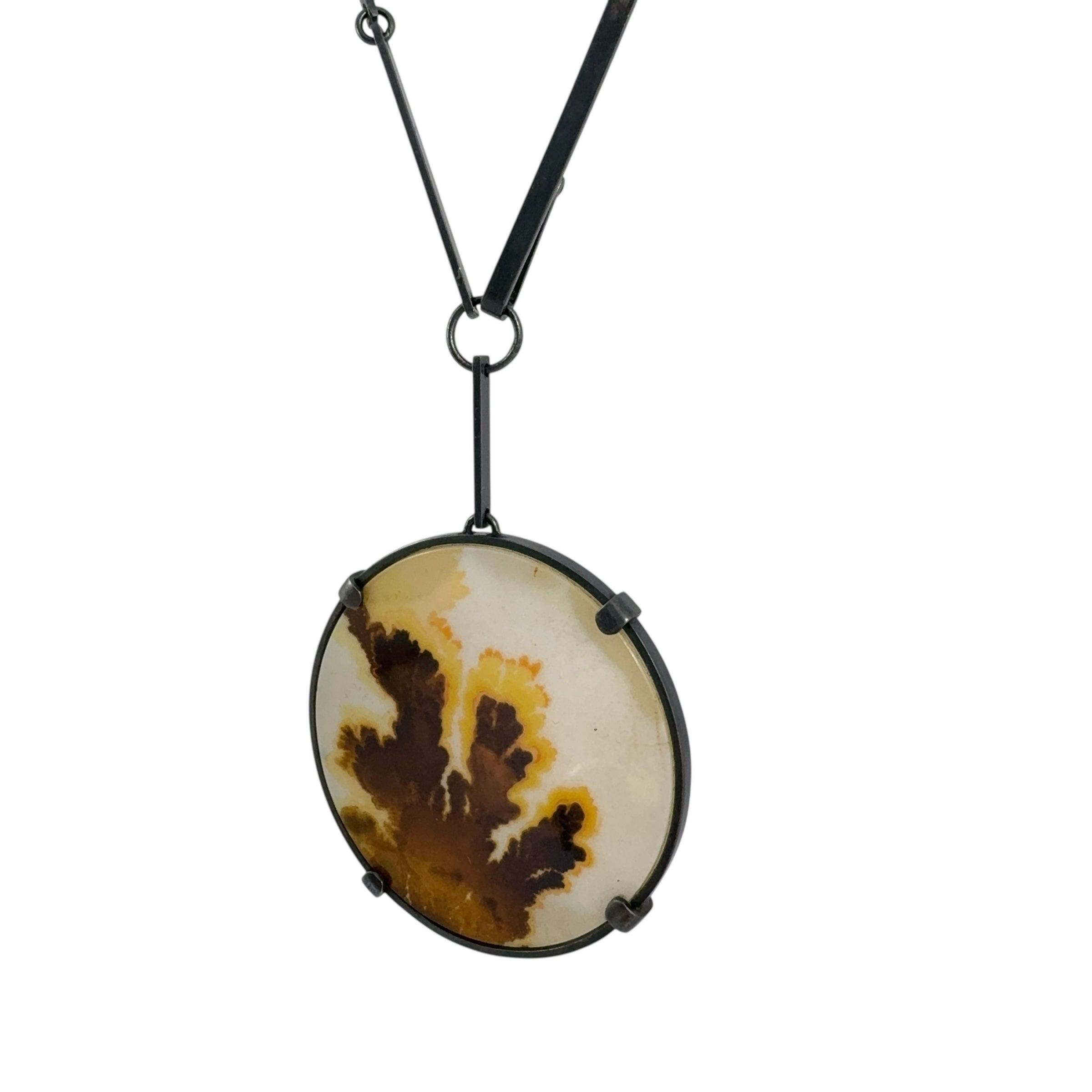 Plenitude Dendritic Agate Necklace - Cynthia Nge
