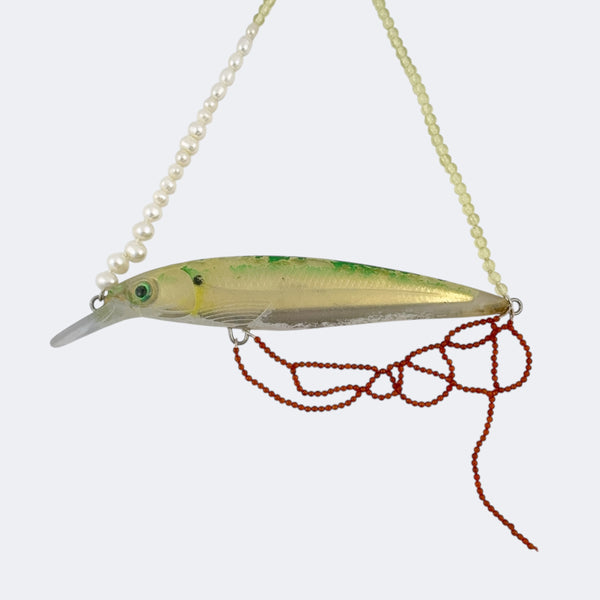 Golden Ocean Swimmer Necklace - Melinda Young