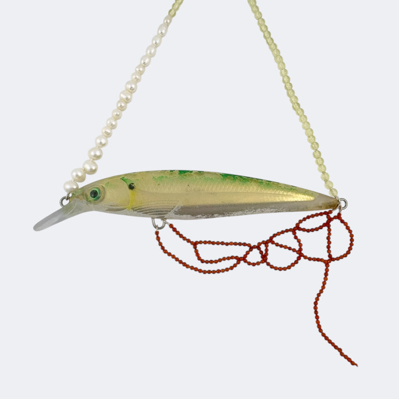 Golden Ocean Swimmer Necklace - Melinda Young
