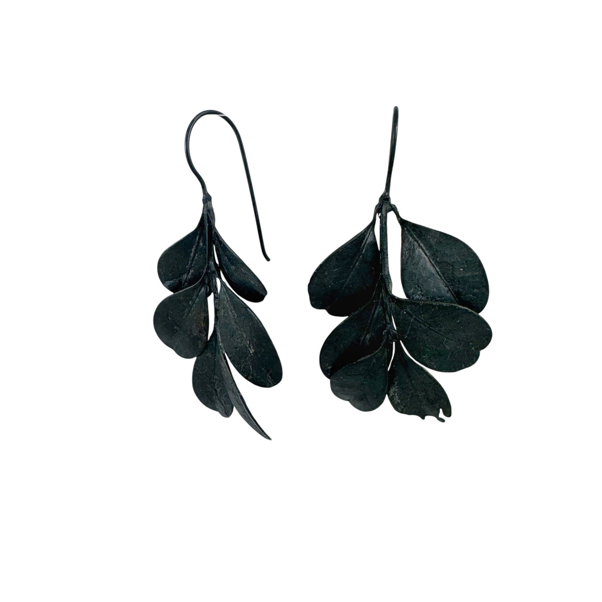 Japanese Box Bush Oxidised Hooks - Anja Jagsch