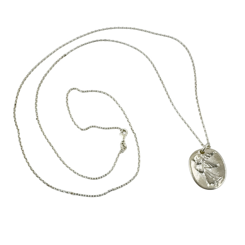 Angel Silver Necklace - Ari Athans