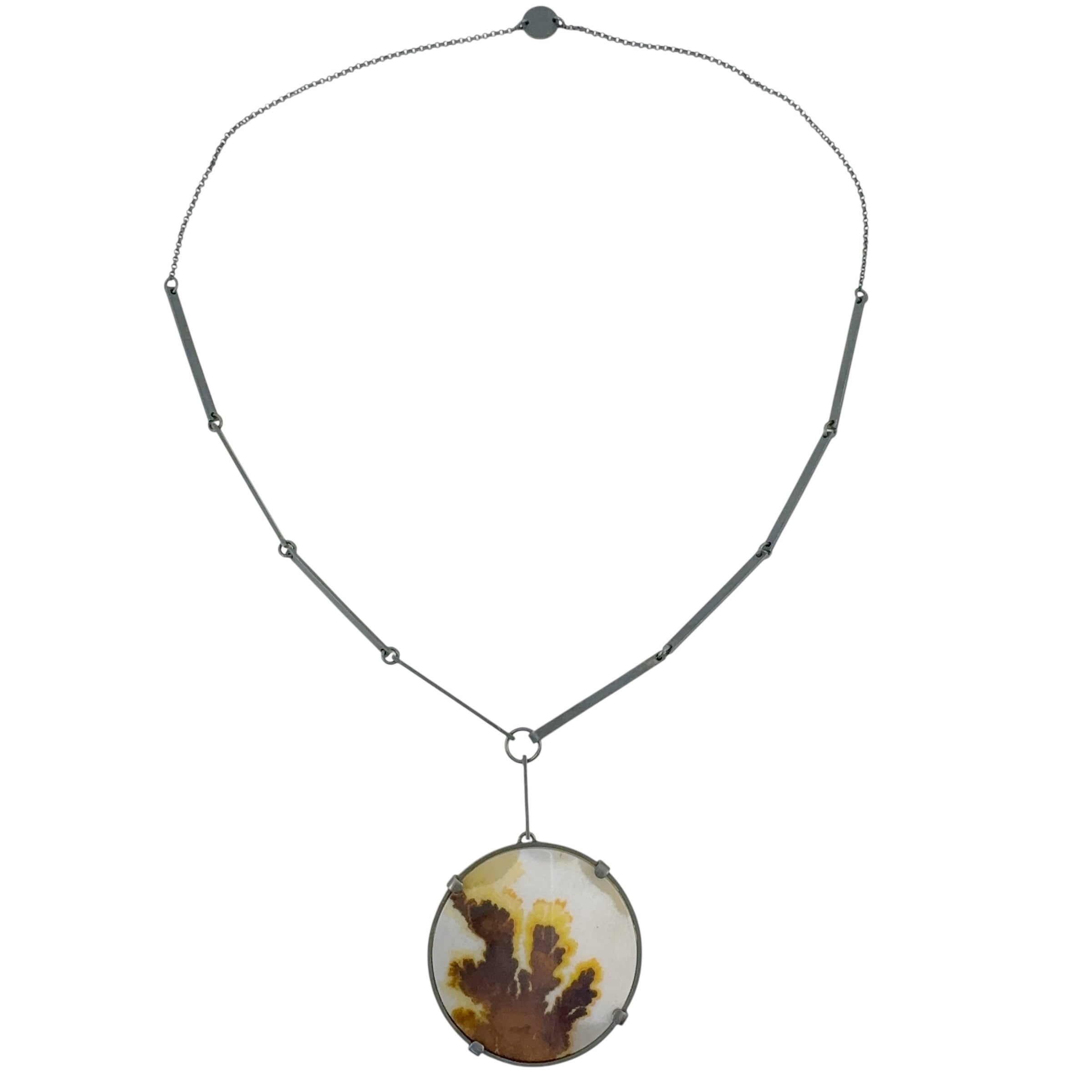 Plenitude Dendritic Agate Necklace - Cynthia Nge