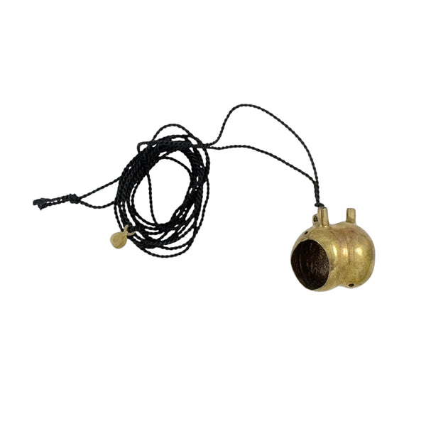 Lucky Heart Tama Brass & Silver Necklace - Anna Vlahos