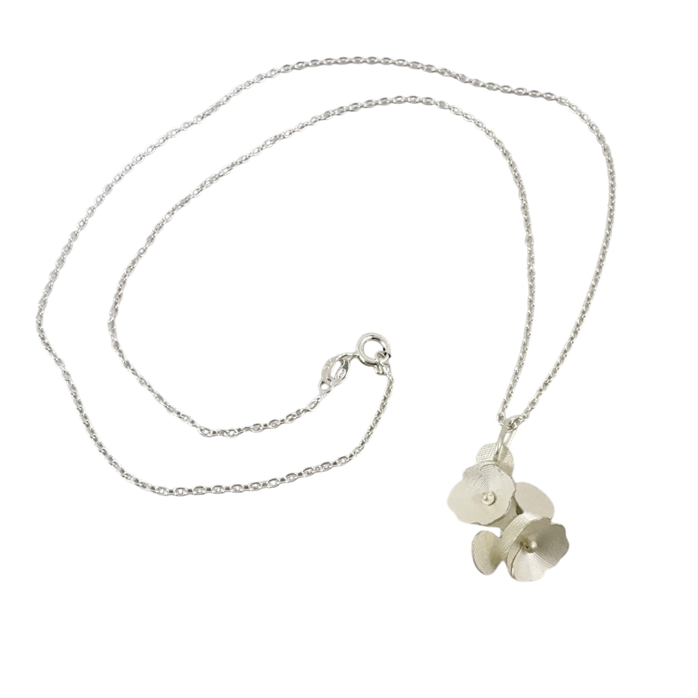 Waxflower Silver Necklace - Yuko Fujita