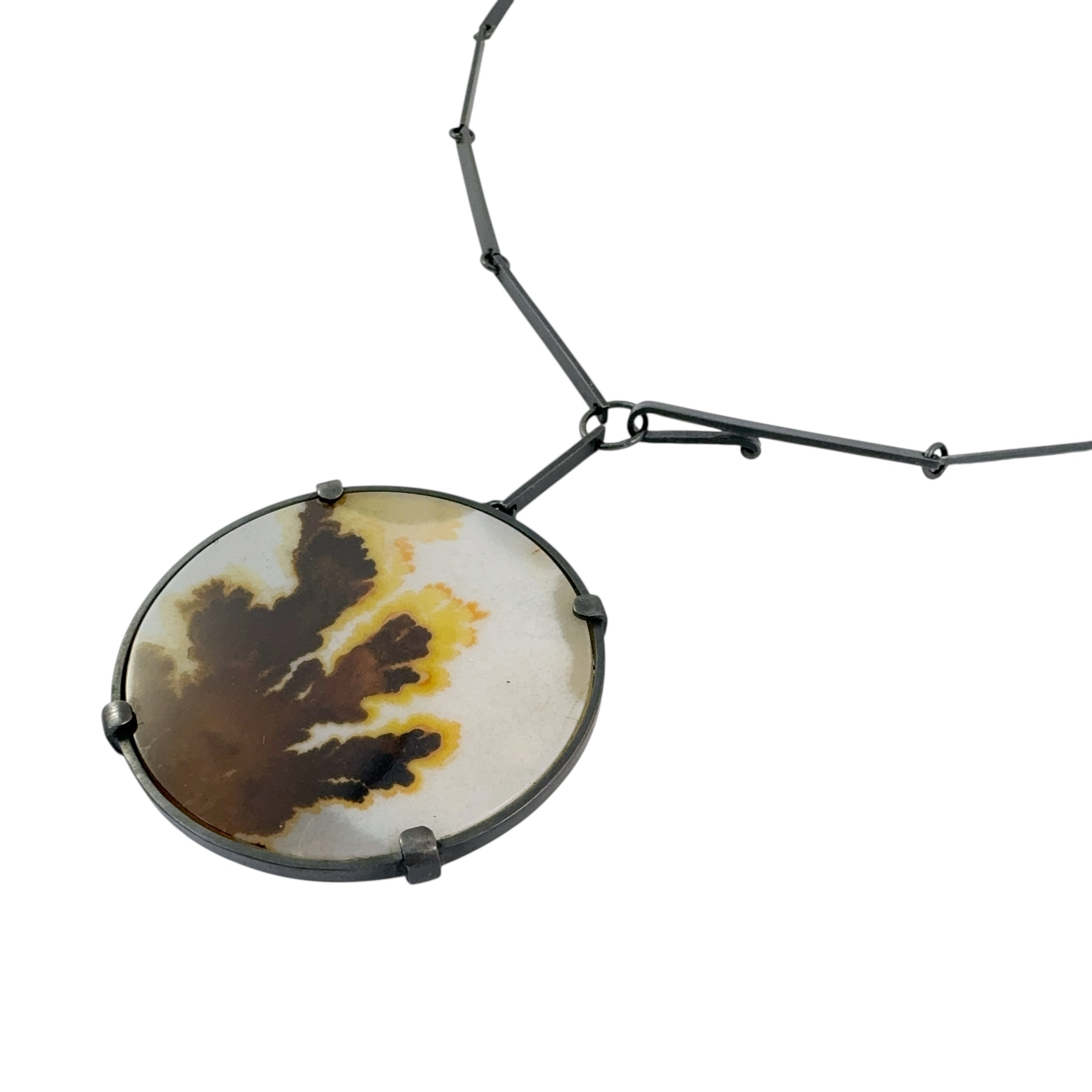 Plenitude Dendritic Agate Necklace - Cynthia Nge