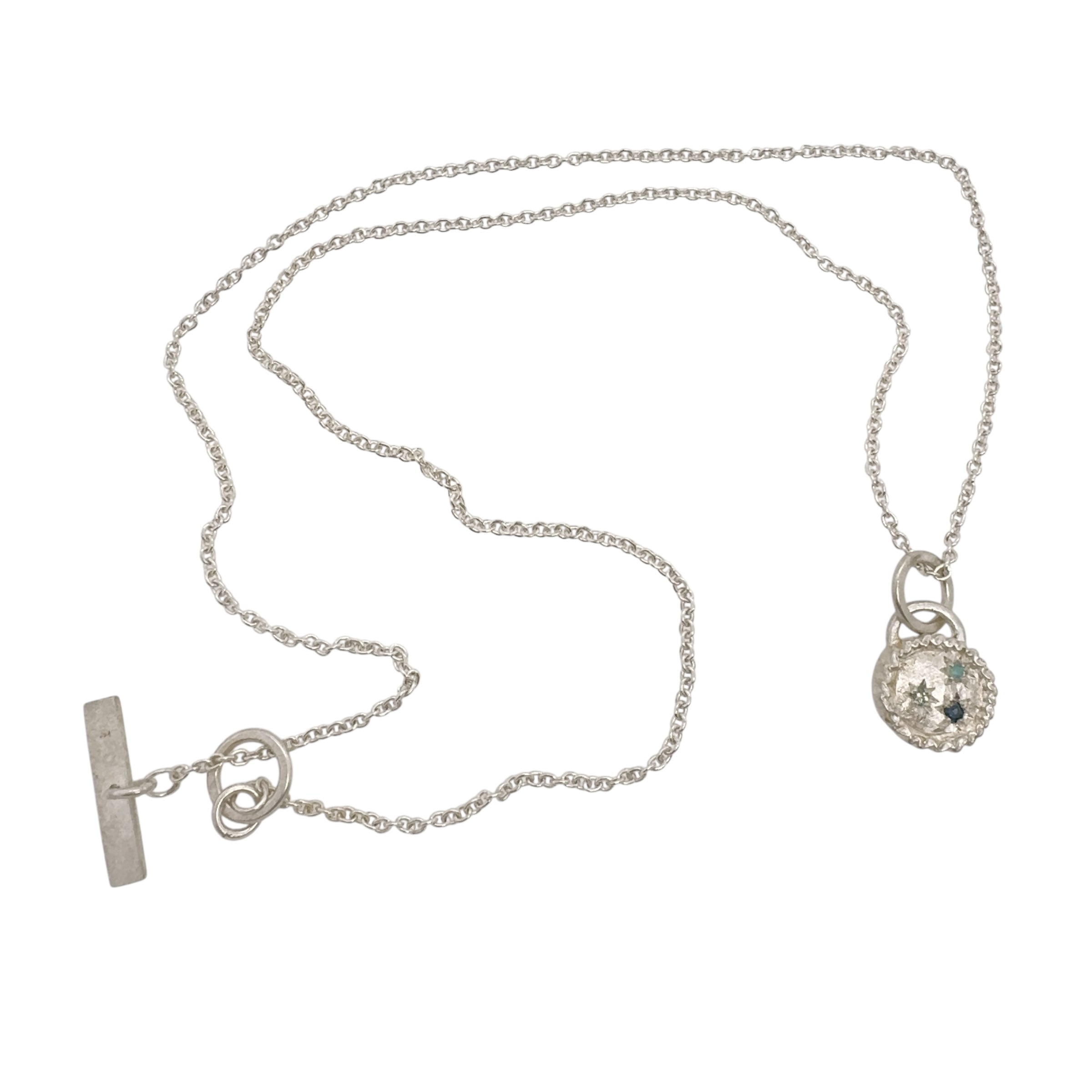 Mystic Capers Opal & Sapphire Necklace - Nina Baker