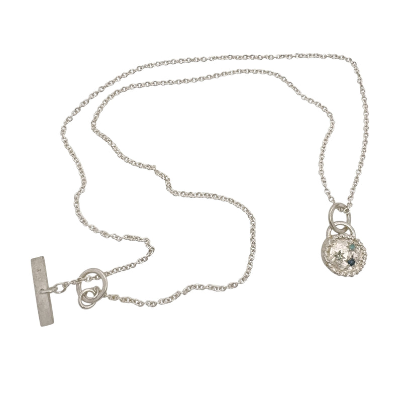 Mystic Capers Opal & Sapphire Necklace - Nina Baker