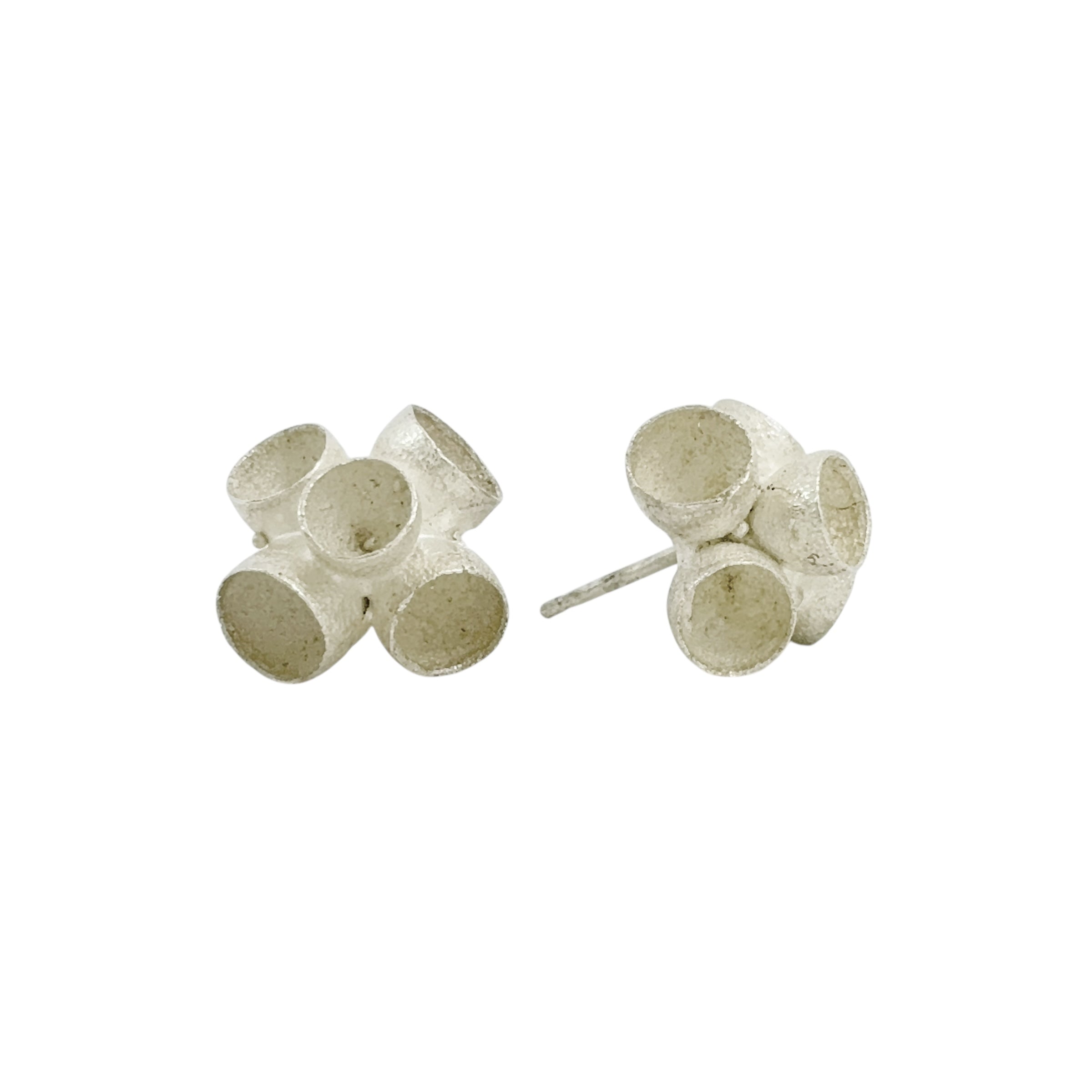 Bushwalker Studs 'Gum Blossom Cap Cluster' - Melinda Young