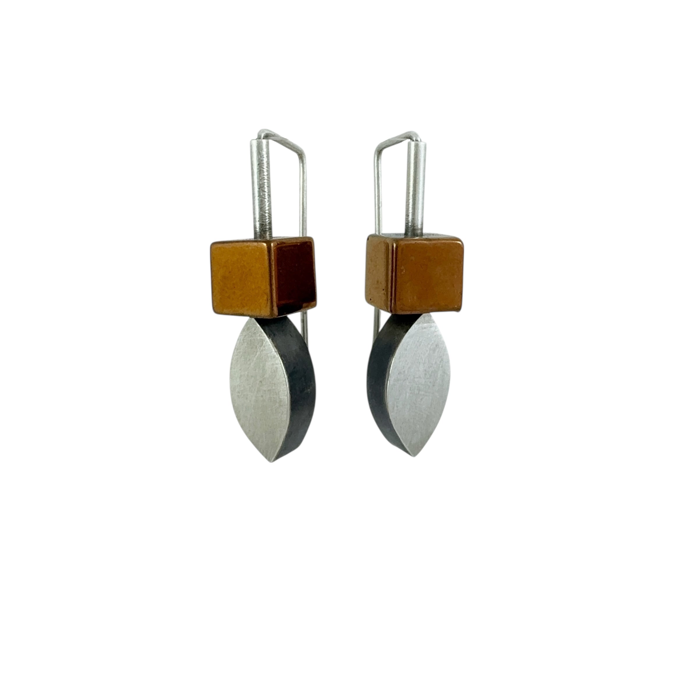 Cube & Eye Earrings - Ari Athans