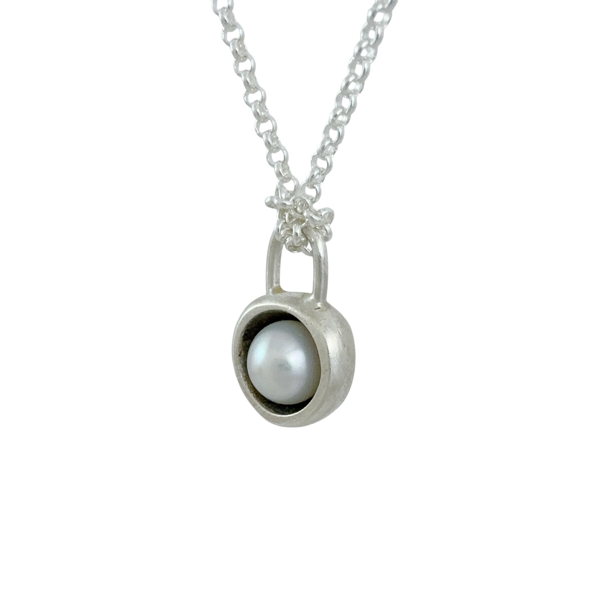 Mini Pearl Dome Necklace - Ari Athans
