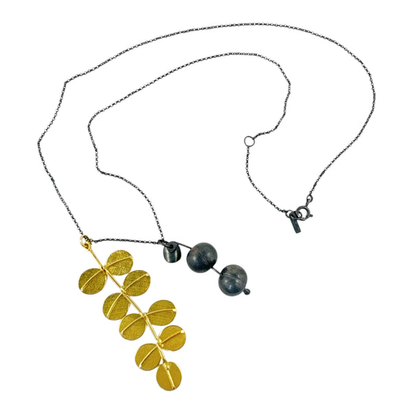 Kowhai and Pods Necklace - Cynthia Nge