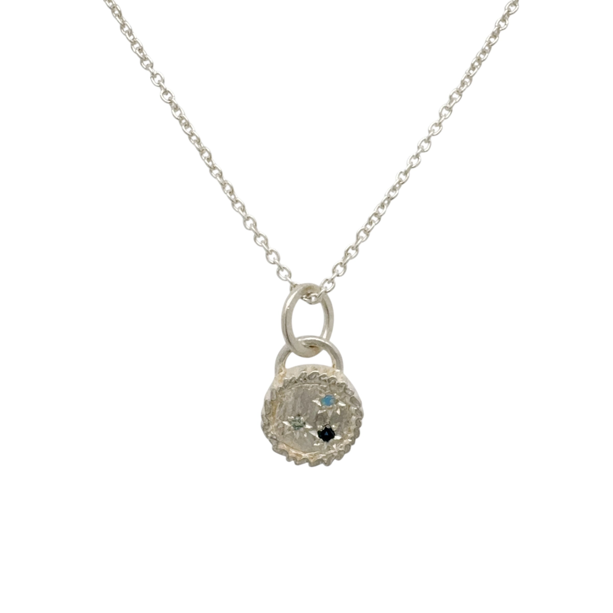 Mystic Capers Opal & Sapphire Necklace - Nina Baker