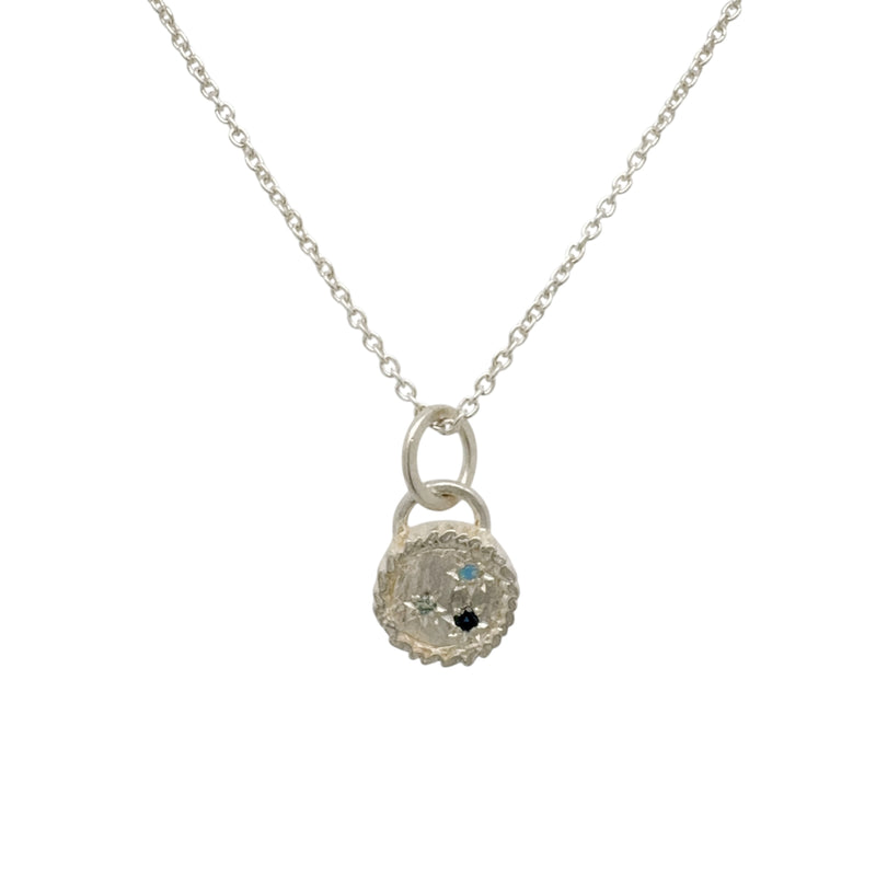 Mystic Capers Opal & Sapphire Necklace - Nina Baker