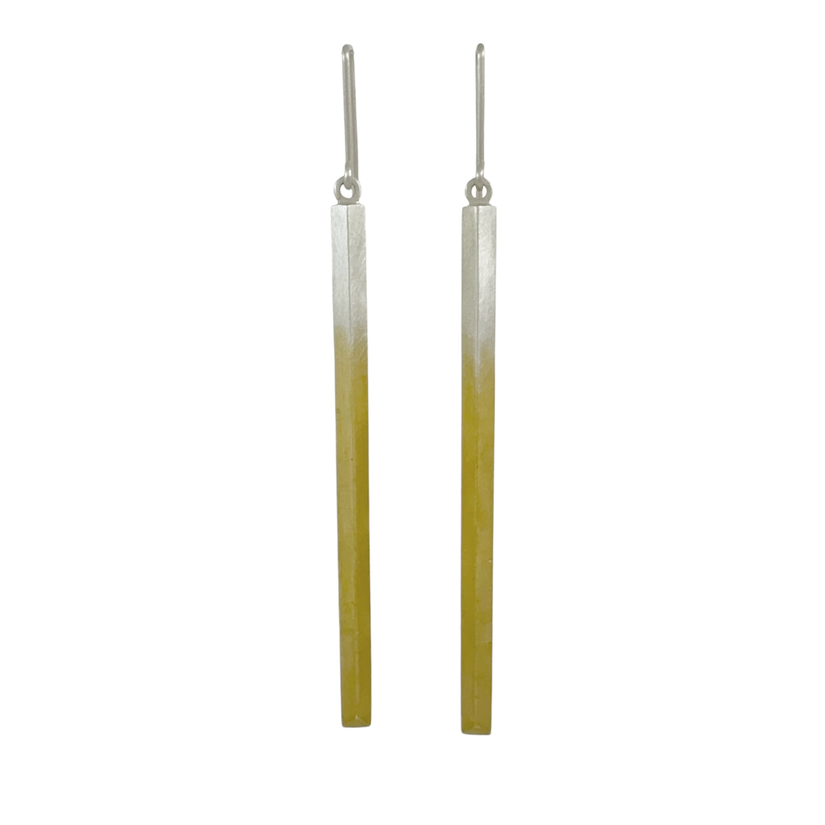 Gold-Dipped Knife Edge Earrings - Emma Jane Donald