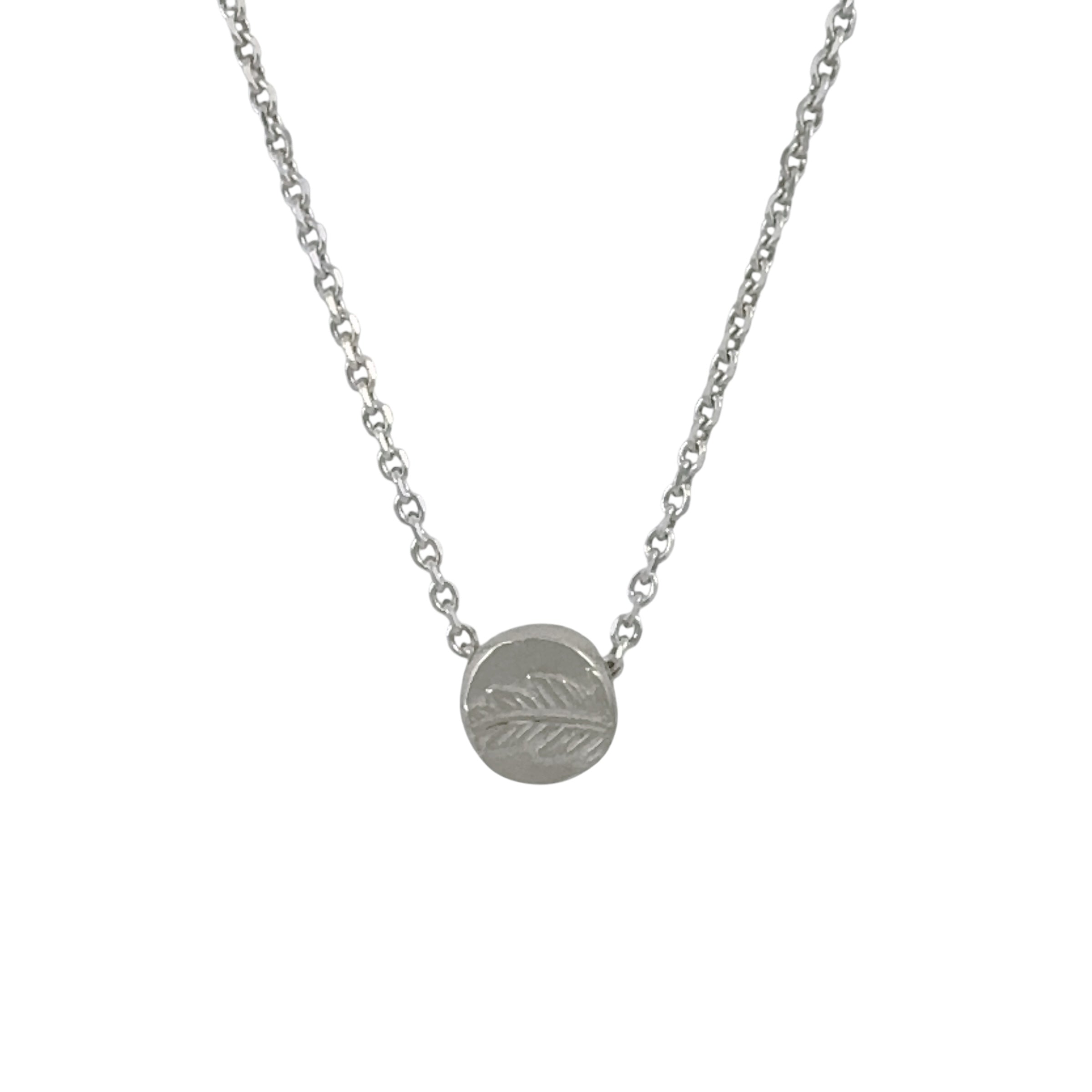 Silver Pebble Necklace - Cynthia Nge