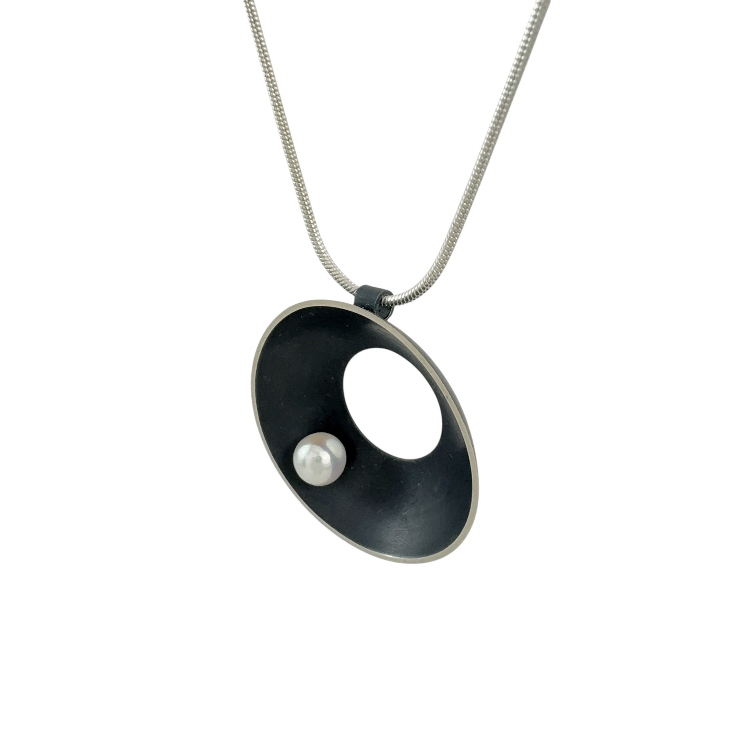 Open Sea Dish Necklace -  Katheryn Leopoldseder