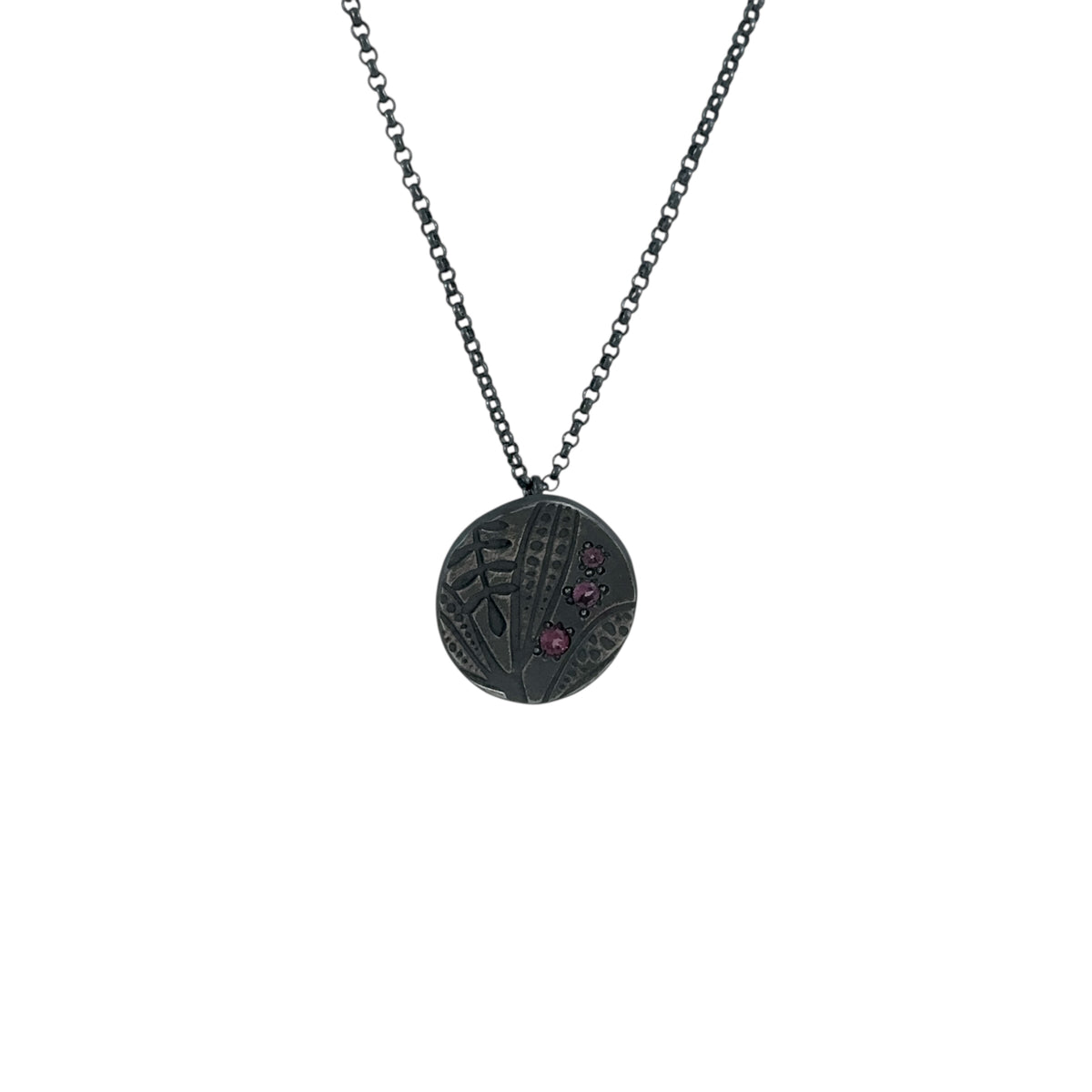 Foliage Imprint Necklace - Robin Wells