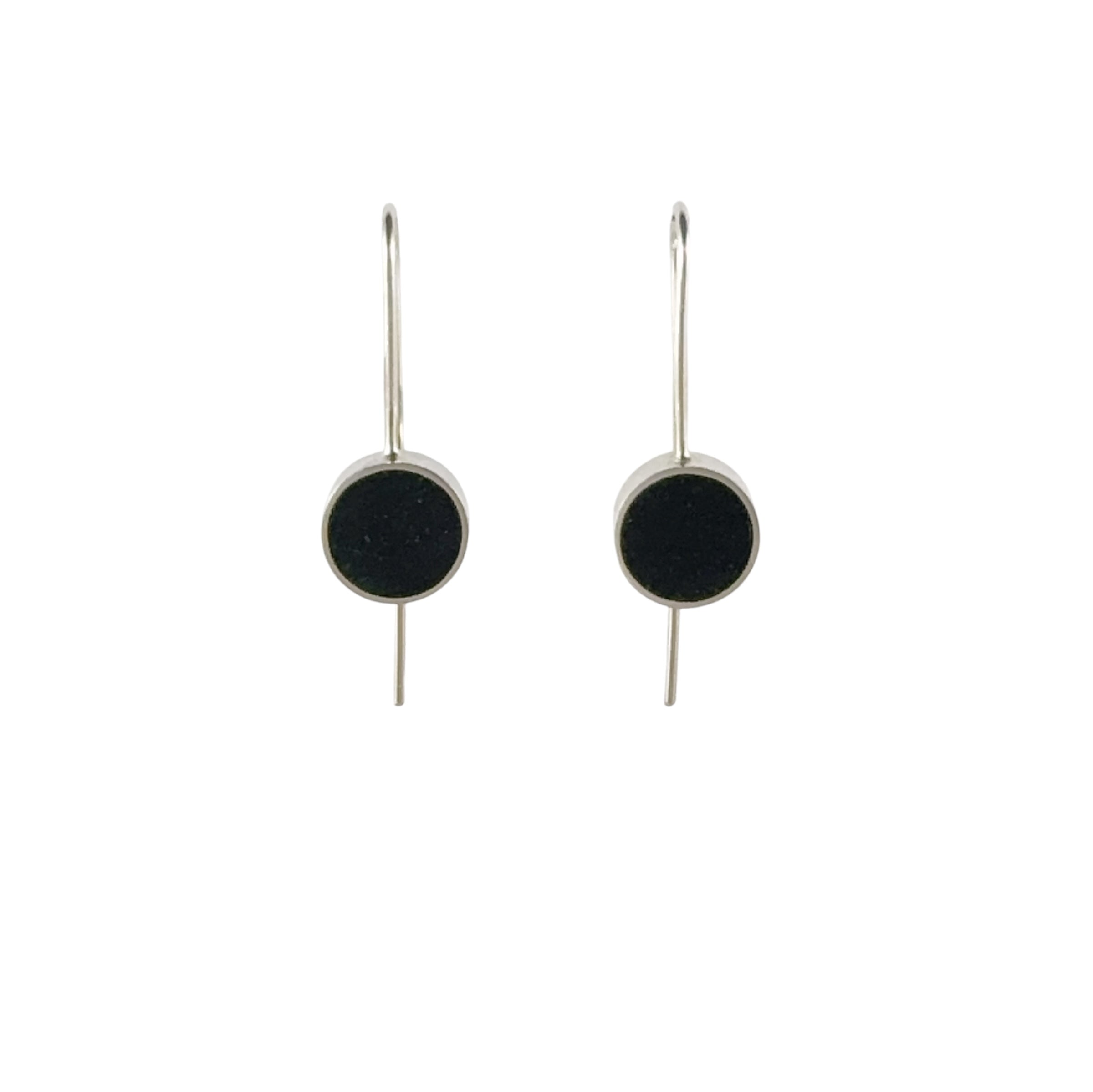 Jelly Drop Black Earrings - Lisa Jose