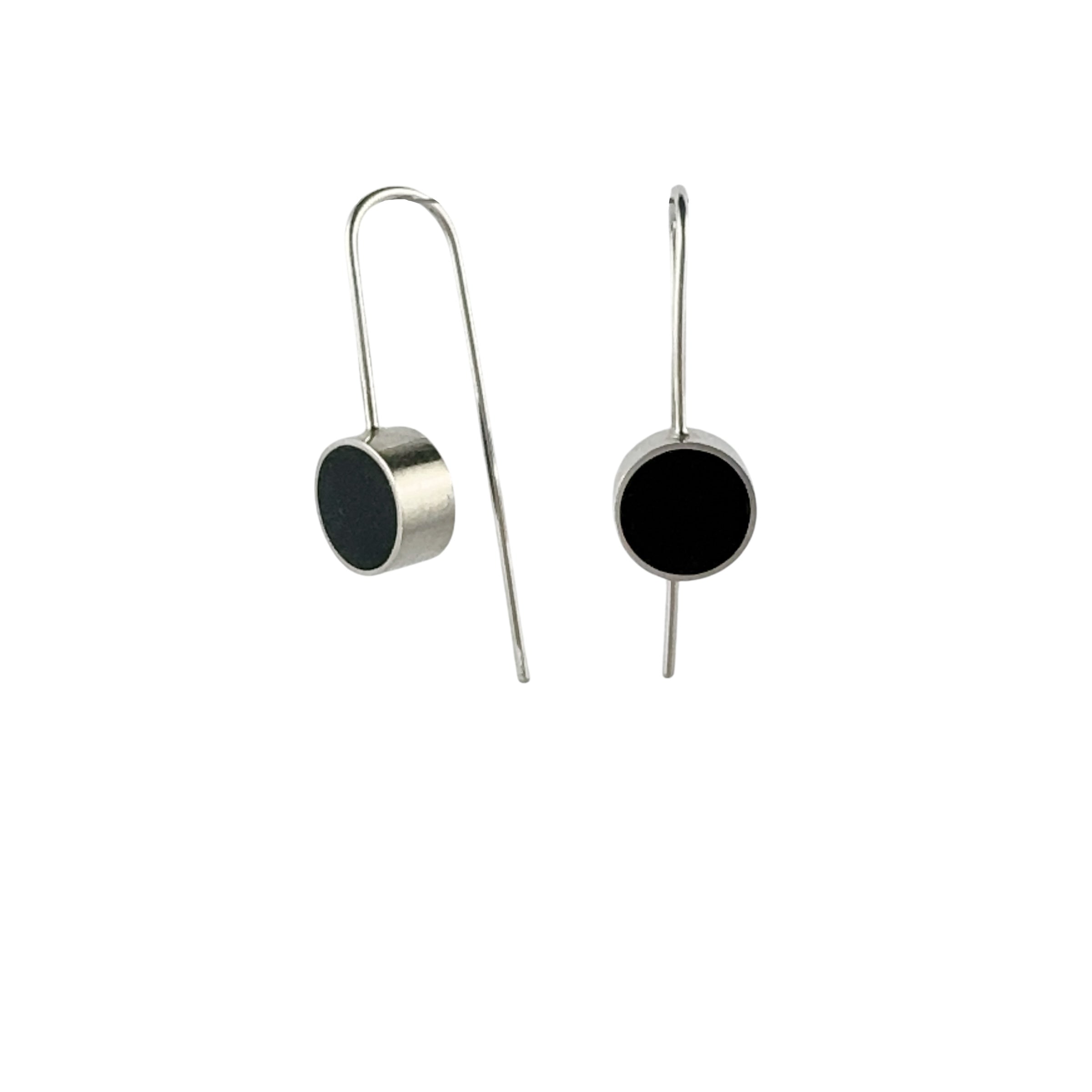 Jelly Drop Black Earrings - Lisa Jose