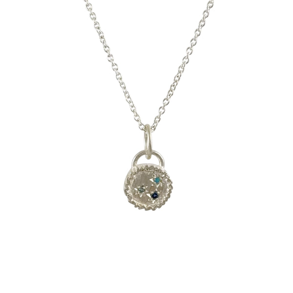 Mystic Capers Opal & Sapphire Necklace - Nina Baker