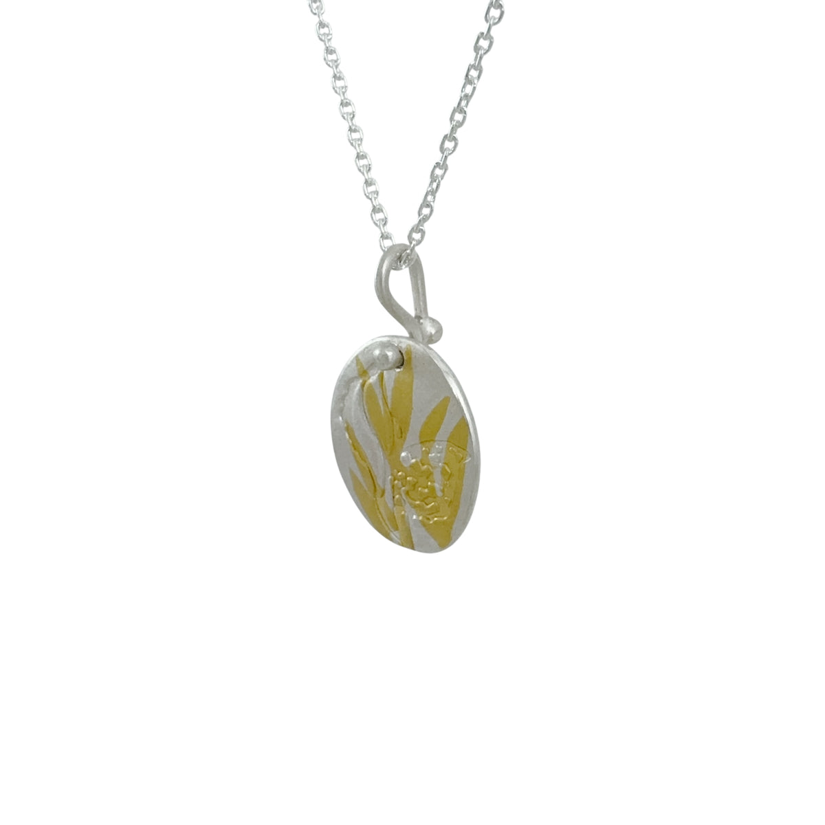 Hakea Nut Silver Necklace - Robin Wells