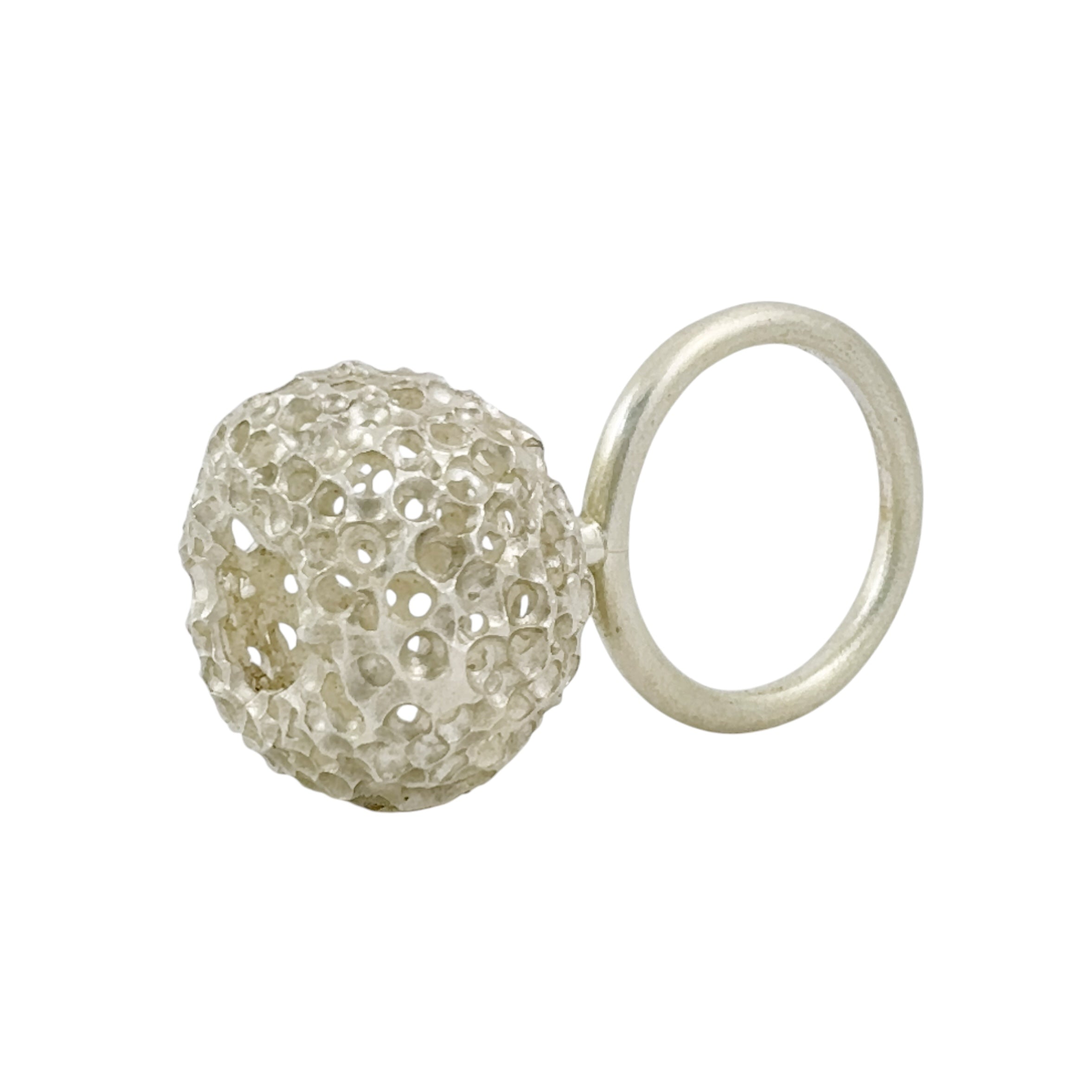 Shinfield Solastalgia 'Decay' Silver Ring - Regina Krawets
