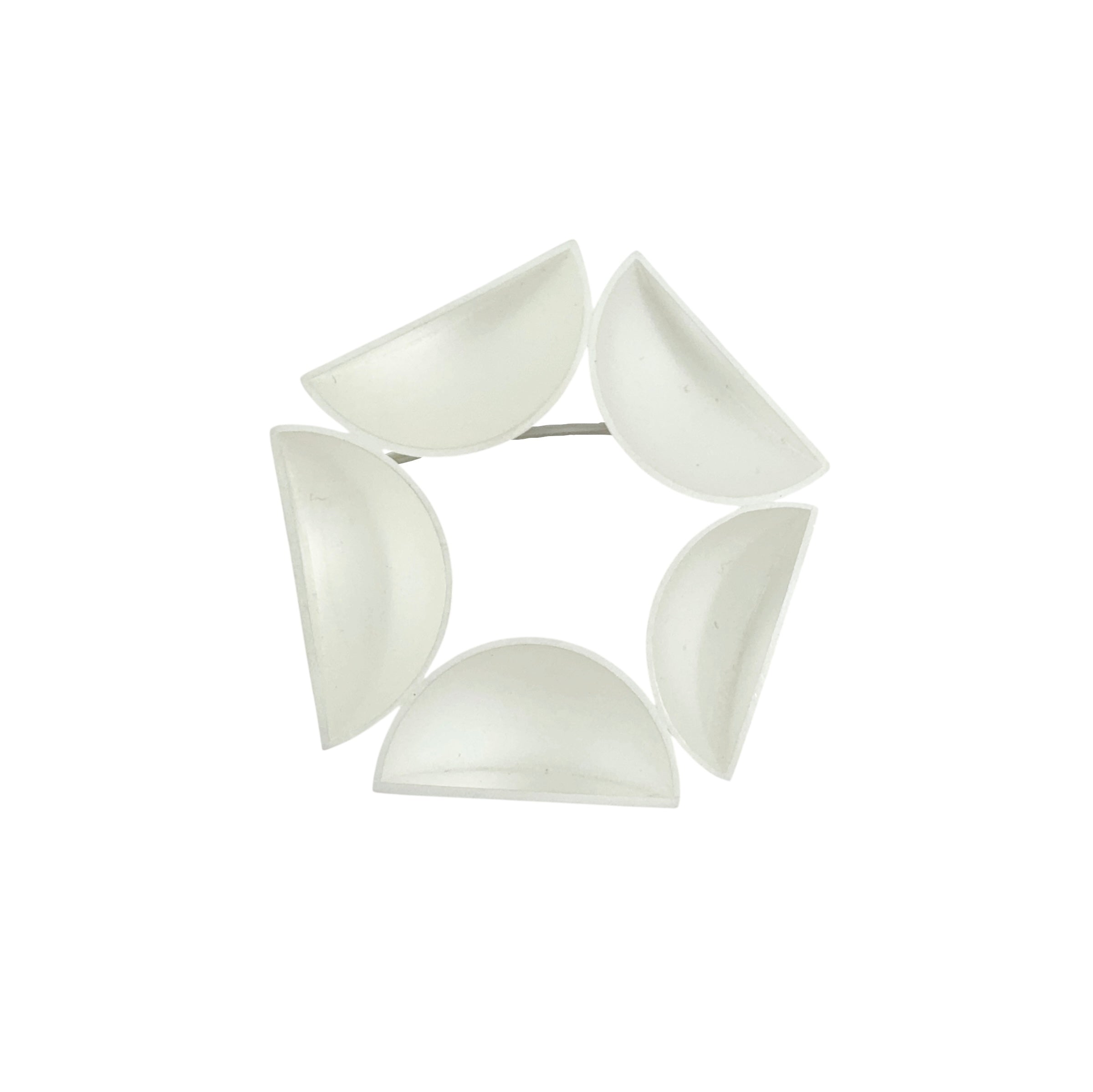 Half Shell Flower Brooch - Jo Hawley