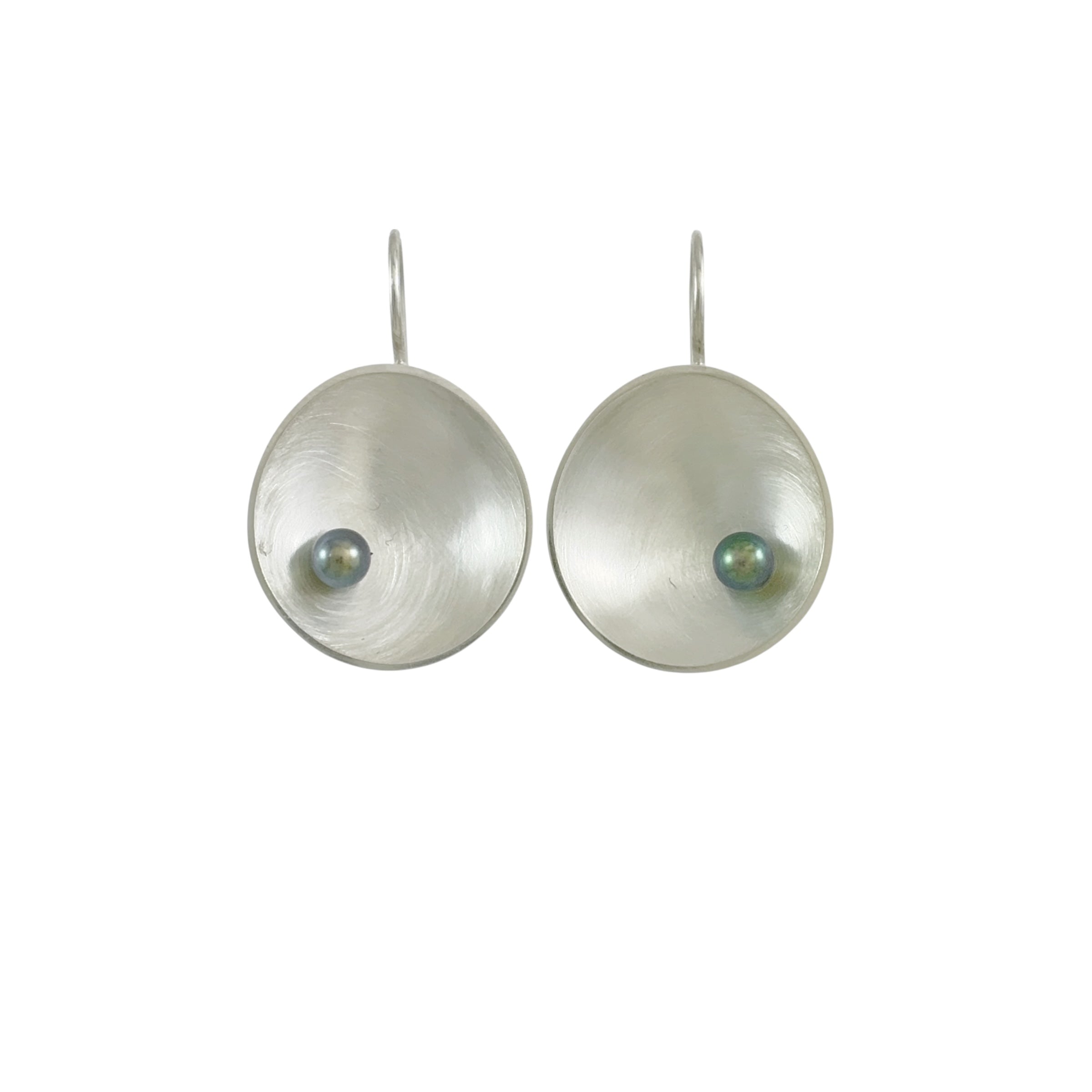 Small Sea Dish Earrings -  Katheryn Leopoldseder