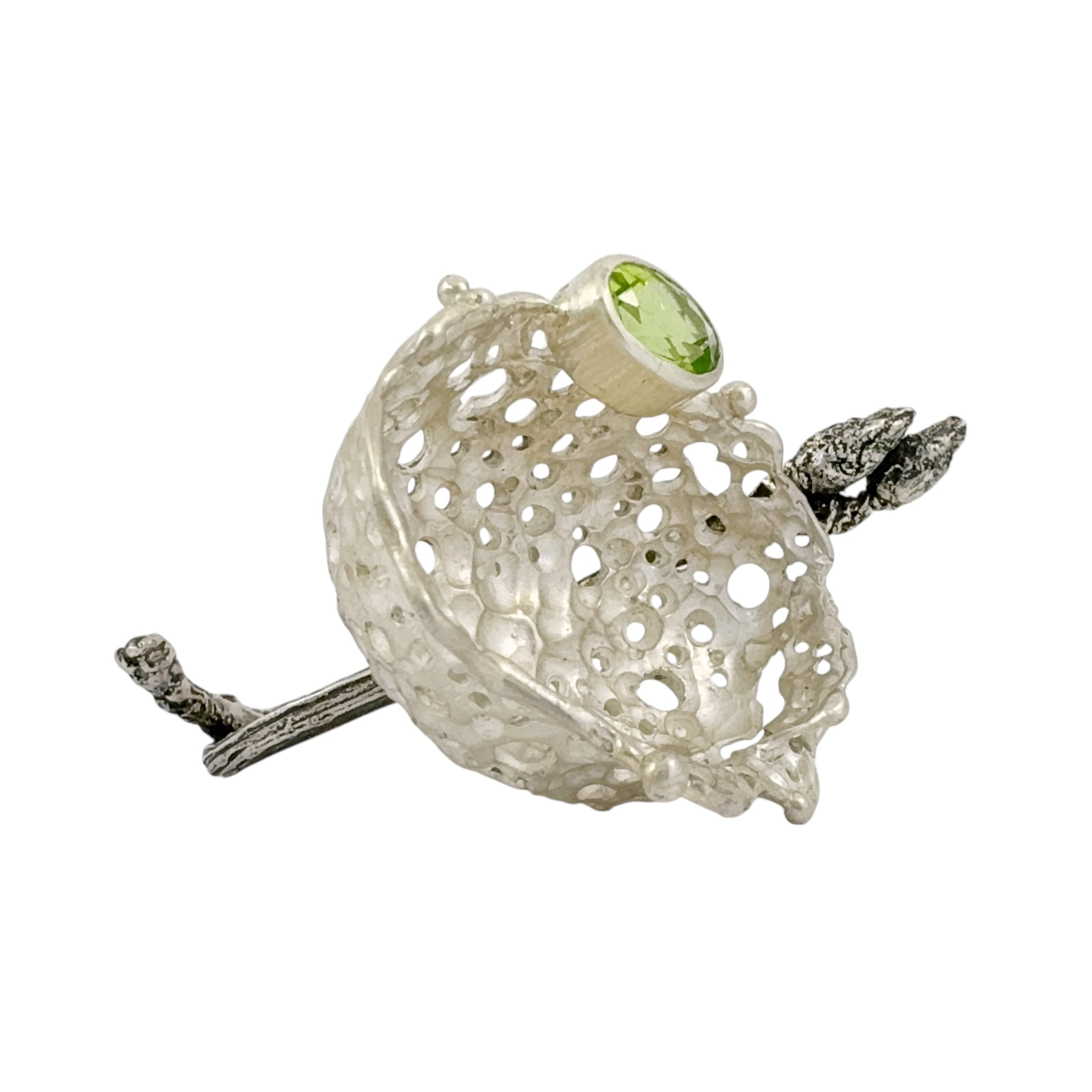 Shinfield Solastalgia Statement Silver Ring - Regina Krawets