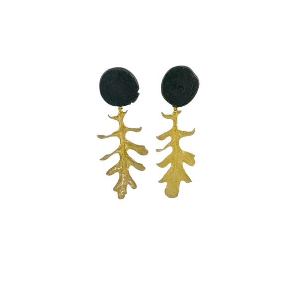 Leaf Drop Earrings - Anja Jagsch